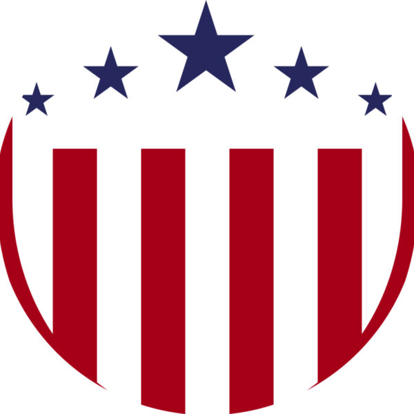 Round Patriotic Shield Thumbnail