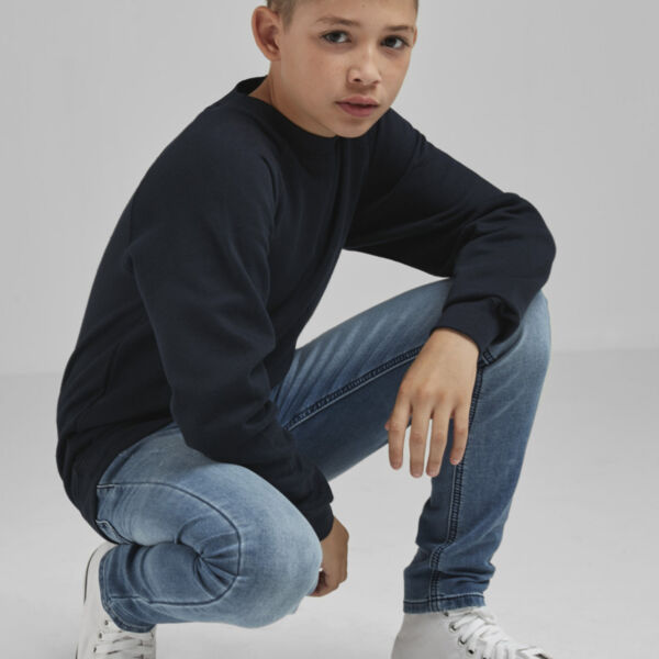 Kid's Raglan Sleeve Crew Neck Sweatshirt Thumbnail