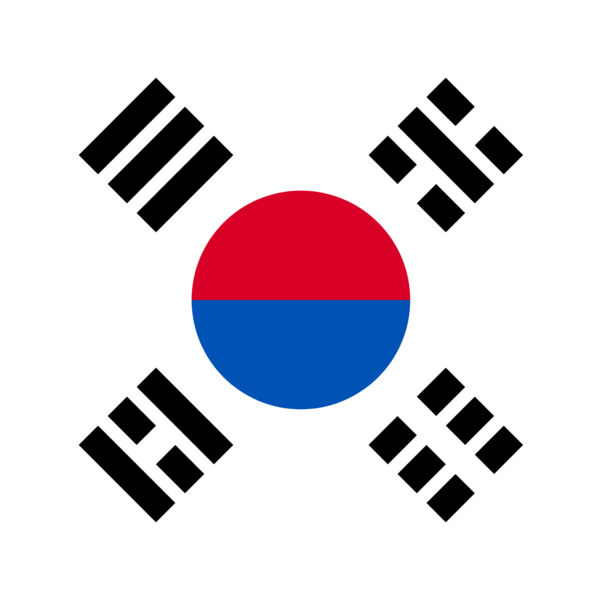 South Korea Flag Thumbnail