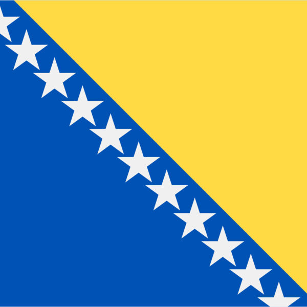 Bosnia and Herzegovina Flag Thumbnail