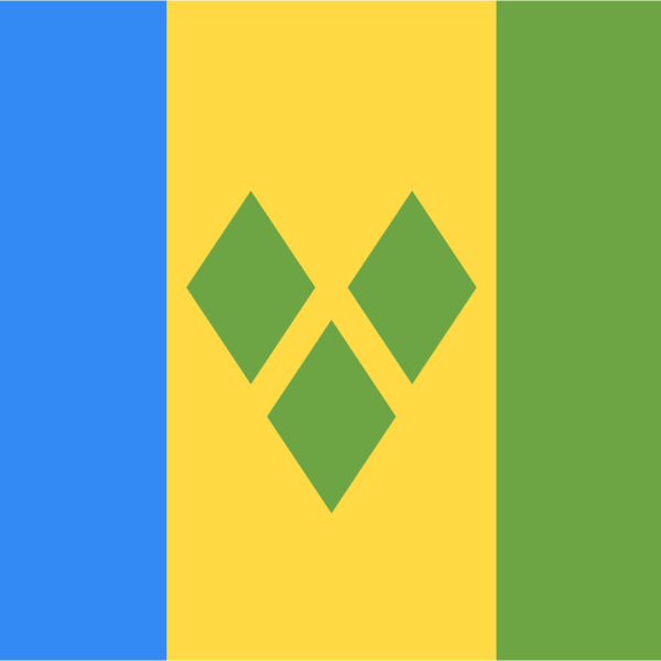 St Vincent And The Grenadines Flag Thumbnail