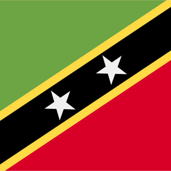 Saint Kitts And Nevis Flag Thumbnail