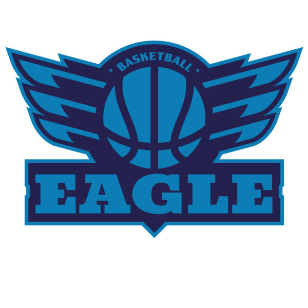 Eagle Basketball Logo Template Thumbnail