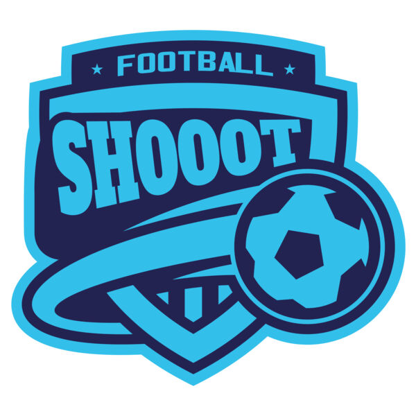 Shoot Football logo template Thumbnail
