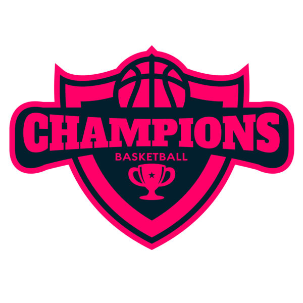 Champions Basketball League logo template Thumbnail