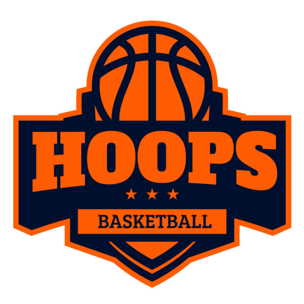 Hoops Basketball logo template 03 Thumbnail