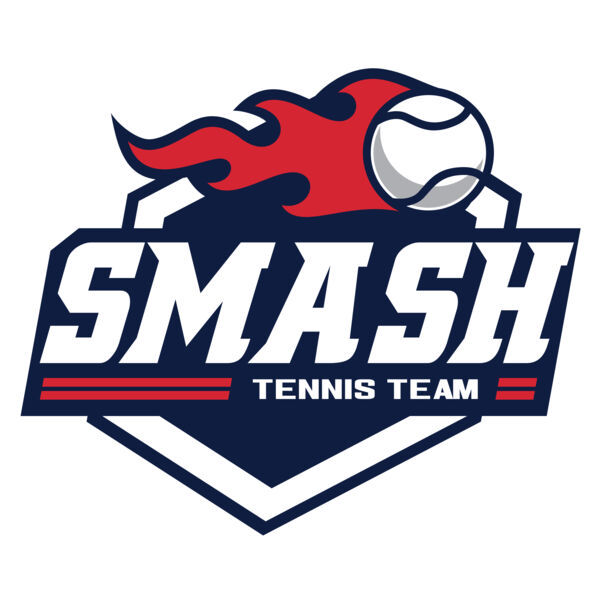 Smash Tennis Team logo template 01 Thumbnail