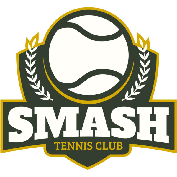 Smash Tennis Club logo template Thumbnail