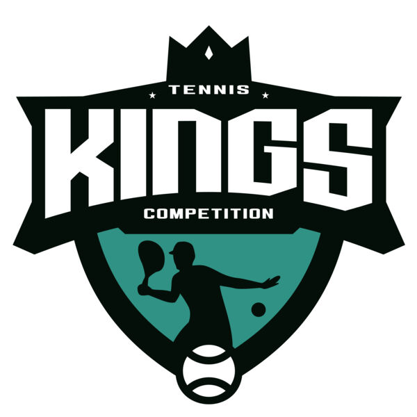 Kings Tennis Competition logo template Thumbnail