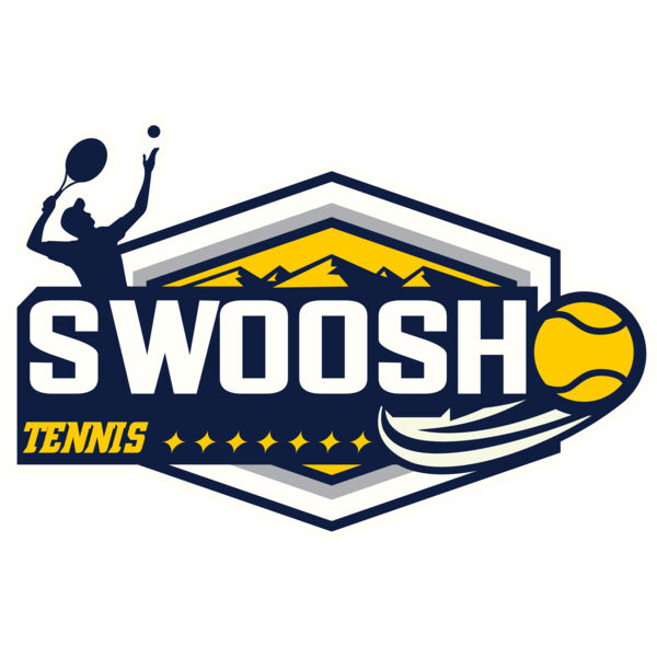 Swoosh Tennis logo template Thumbnail