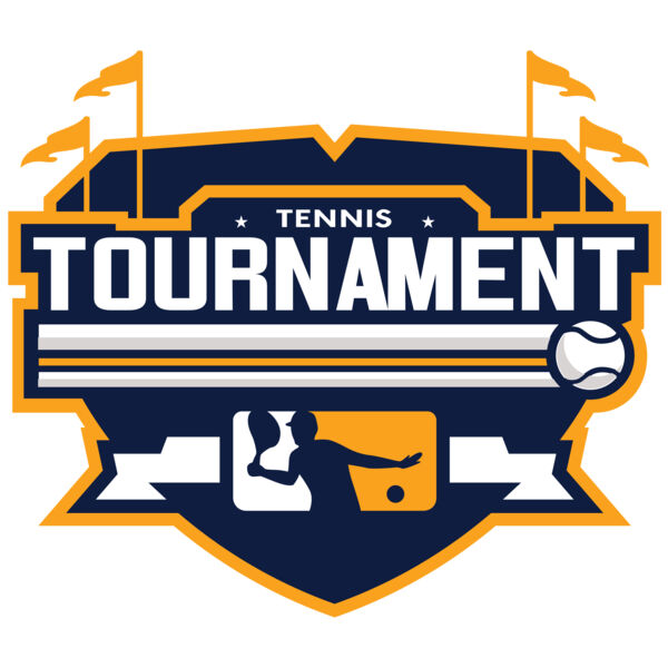 Tournament Tennis logo template Thumbnail
