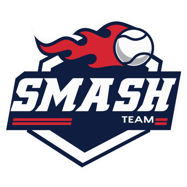 Smash Tennis Team logo template Thumbnail