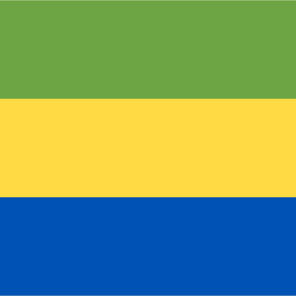 Gabon Flag Thumbnail