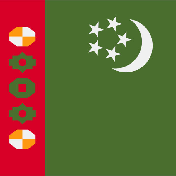 Turkmenistan Flag Thumbnail
