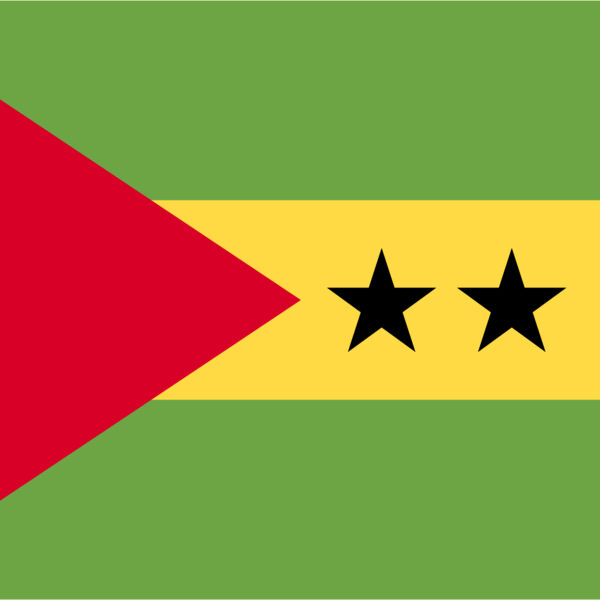 Sao Tome and Principe Flag Thumbnail