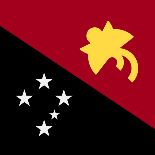 Papua New Guinea Flag Thumbnail