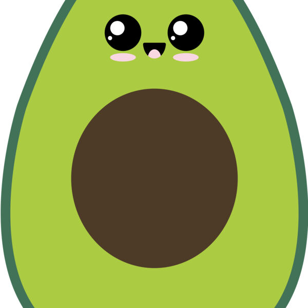 Avo 1 Clip Art Avocado Thumbnail