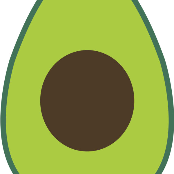Avo 2 Clip Art Avocado  Thumbnail