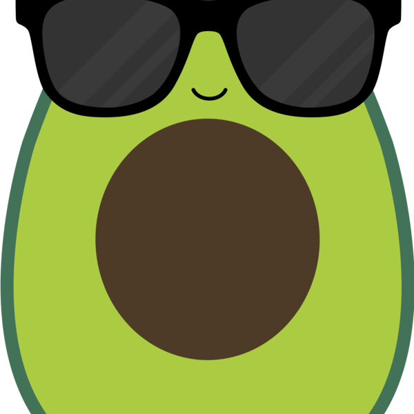 Avocado in sunglasses Thumbnail