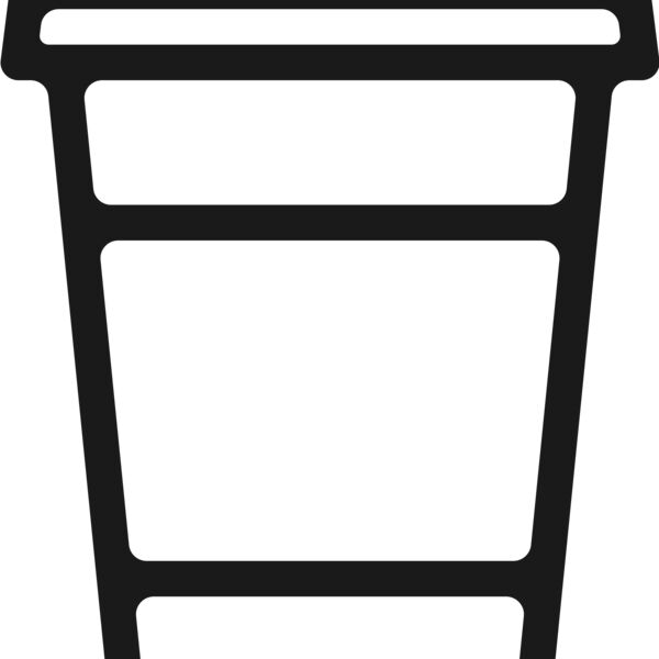 Coffee Cup With Central Band Thumbnail