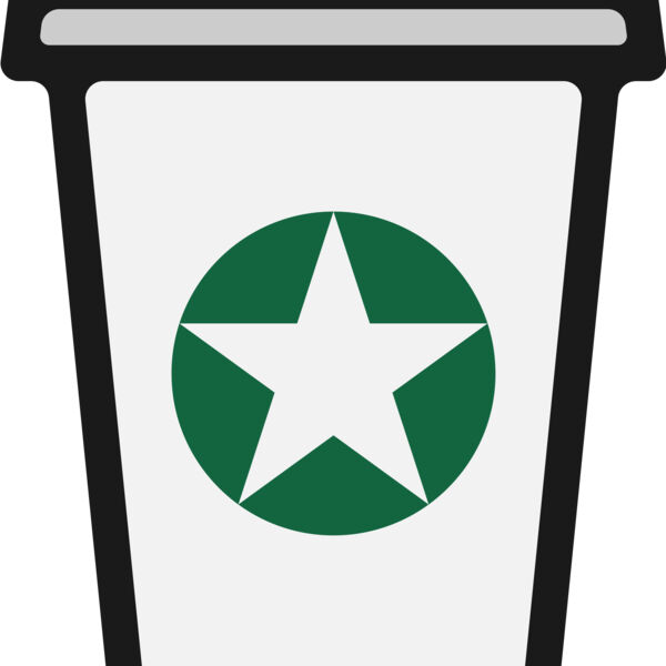 Coffee Cup With Star Thumbnail