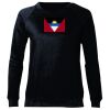 Ladies' Raglan Sleeve Crew Neck Sweatshirt Thumbnail