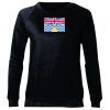 Ladies' Raglan Sleeve Crew Neck Sweatshirt Thumbnail