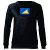 Ladies' Raglan Sleeve Crew Neck Sweatshirt Thumbnail