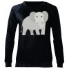 Ladies' Raglan Sleeve Crew Neck Sweatshirt Thumbnail