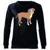 Ladies' Raglan Sleeve Crew Neck Sweatshirt Thumbnail