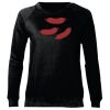 Ladies' Raglan Sleeve Crew Neck Sweatshirt Thumbnail