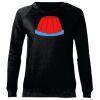 Ladies' Raglan Sleeve Crew Neck Sweatshirt Thumbnail