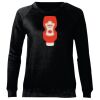 Ladies' Raglan Sleeve Crew Neck Sweatshirt Thumbnail