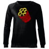 Ladies' Raglan Sleeve Crew Neck Sweatshirt Thumbnail