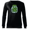 Ladies' Raglan Sleeve Crew Neck Sweatshirt Thumbnail