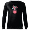 Ladies' Raglan Sleeve Crew Neck Sweatshirt Thumbnail