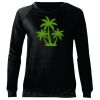 Ladies' Raglan Sleeve Crew Neck Sweatshirt Thumbnail