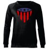 Ladies' Raglan Sleeve Crew Neck Sweatshirt Thumbnail
