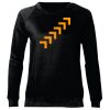 Ladies' Raglan Sleeve Crew Neck Sweatshirt Thumbnail