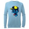 Kid's Raglan Sleeve Crew Neck Sweatshirt Thumbnail