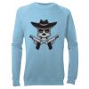 Kid's Raglan Sleeve Crew Neck Sweatshirt Thumbnail