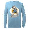 Kid's Raglan Sleeve Crew Neck Sweatshirt Thumbnail