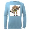 Kid's Raglan Sleeve Crew Neck Sweatshirt Thumbnail