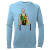 Kid's Raglan Sleeve Crew Neck Sweatshirt Thumbnail