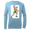 Kid's Raglan Sleeve Crew Neck Sweatshirt Thumbnail