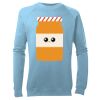 Kid's Raglan Sleeve Crew Neck Sweatshirt Thumbnail