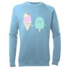 Kid's Raglan Sleeve Crew Neck Sweatshirt Thumbnail