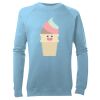 Kid's Raglan Sleeve Crew Neck Sweatshirt Thumbnail