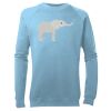 Kid's Raglan Sleeve Crew Neck Sweatshirt Thumbnail