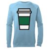 Kid's Raglan Sleeve Crew Neck Sweatshirt Thumbnail